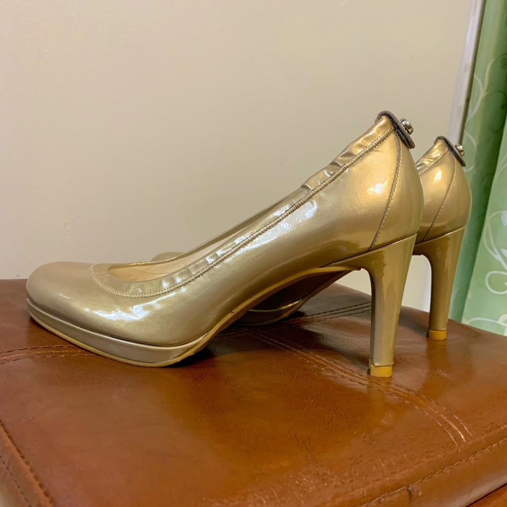 Mr. Seymour Gold-tone Shoes
